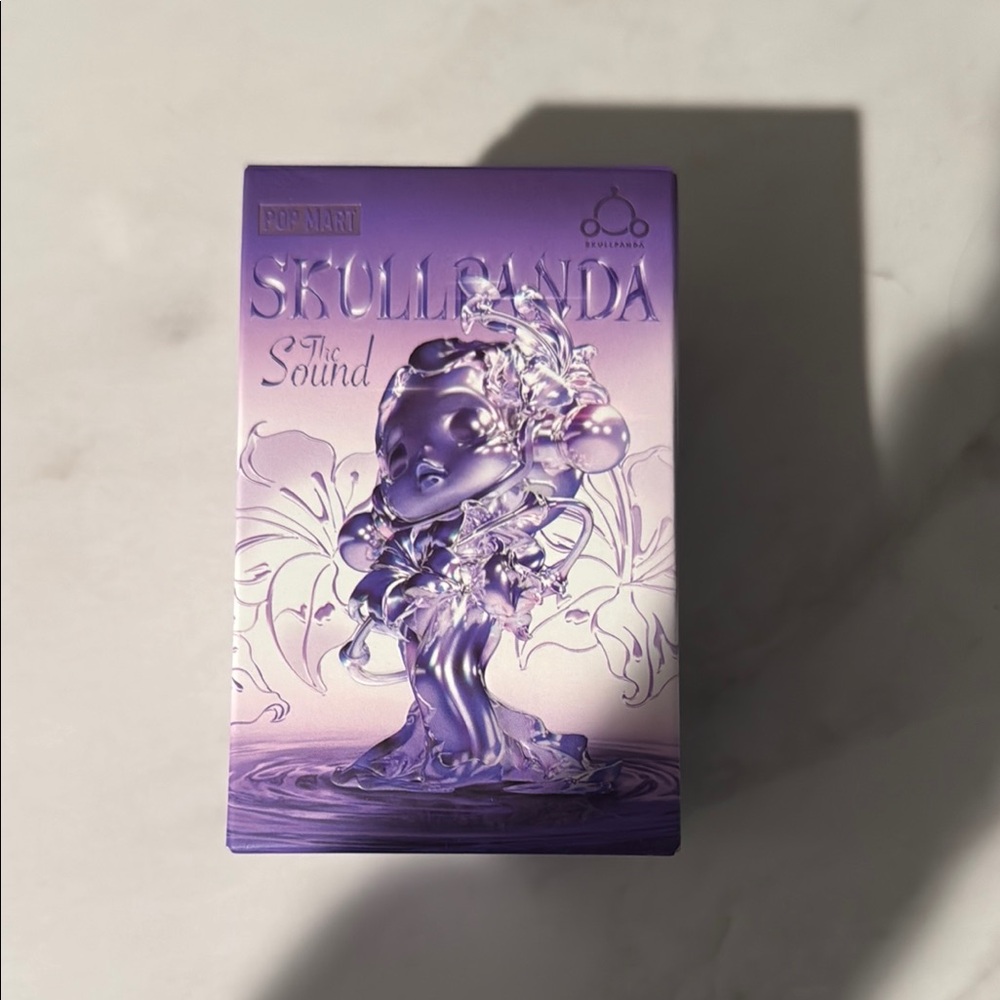 Skullpanda The Sound Purple Figurine